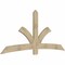 Ekena Millwork Davenport Rough Sawn Timber Gable Bracket, Douglas Fir, 96"W x 44"H x 2"D x 6"F, 11/12 Pitch GBW096X44X0206DAV00RDF - alternate 3
